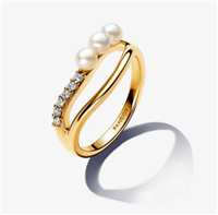Anello Pandora Donna in Lega metallica Perla